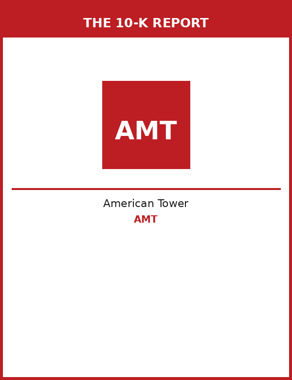 American Tower 10-K Report