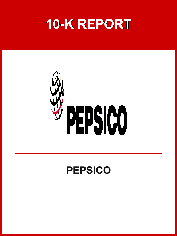 PepsiCo 10-K Report