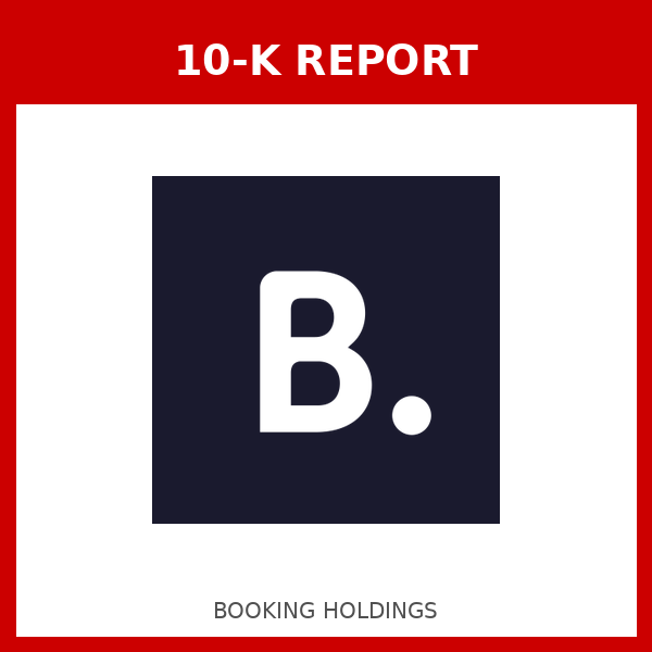 Booking Holdings 10-K Report