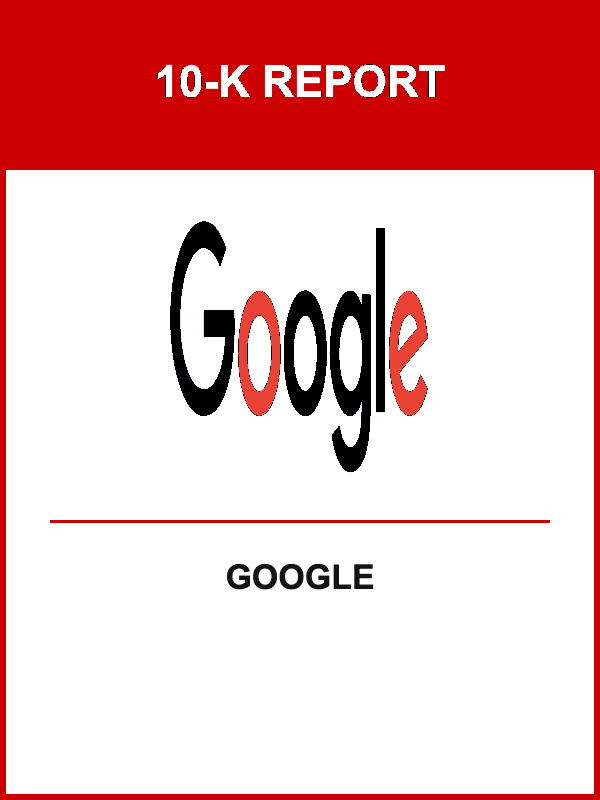 Google 10-K Report