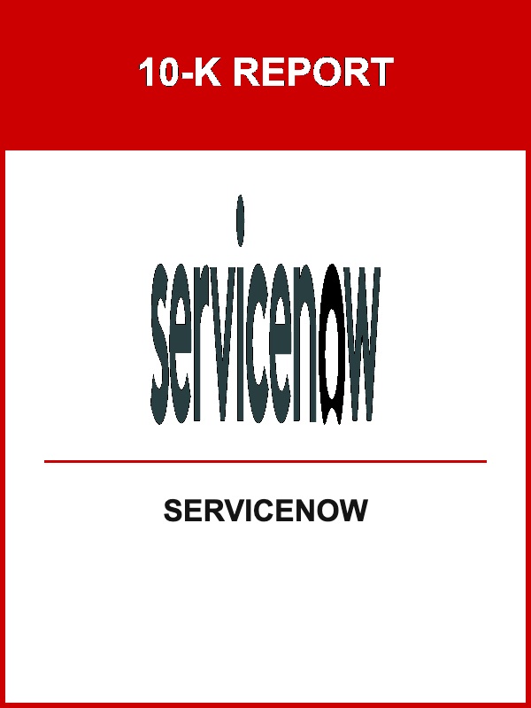 ServiceNow 10-K Report