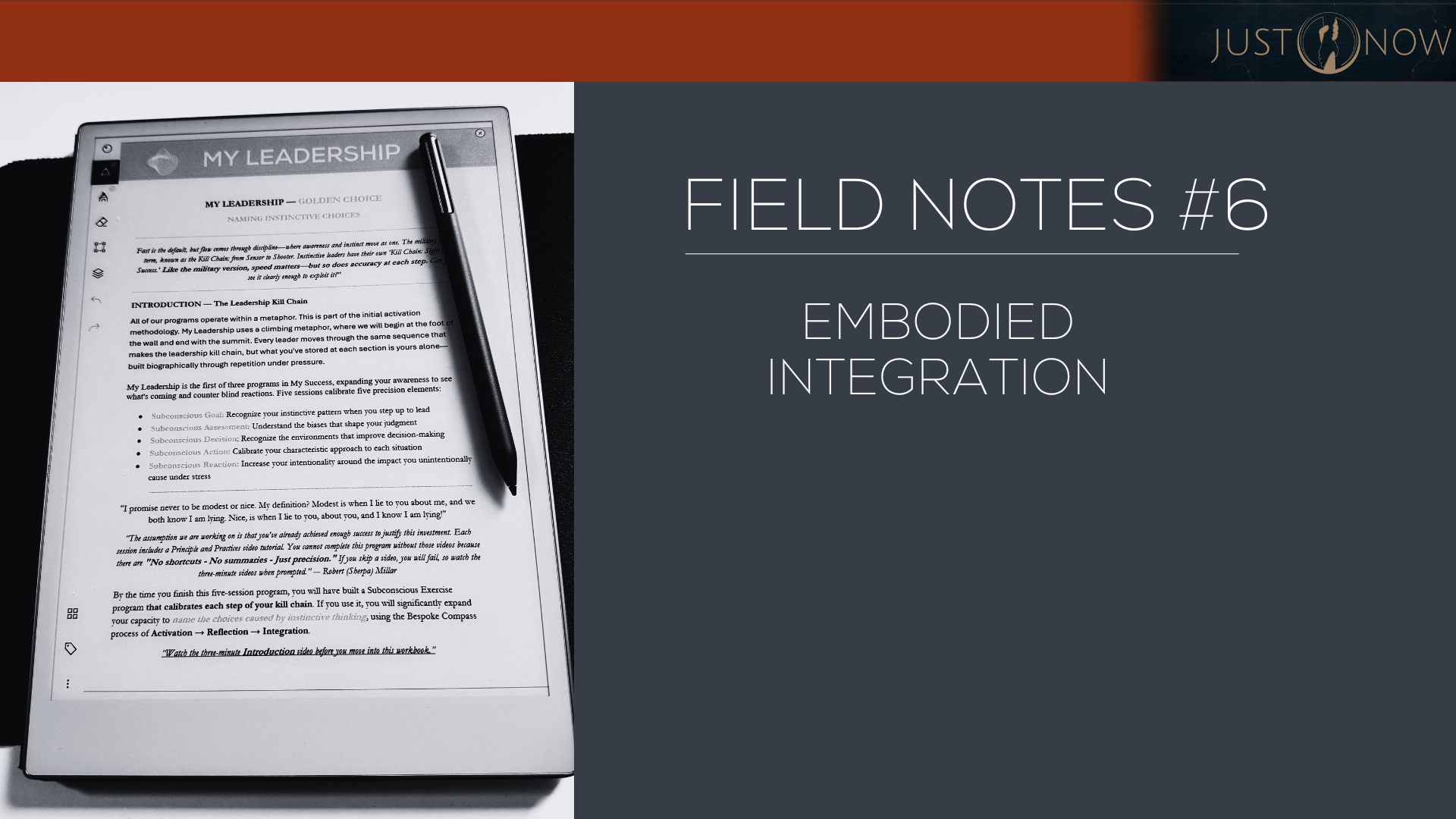Field Notes #6