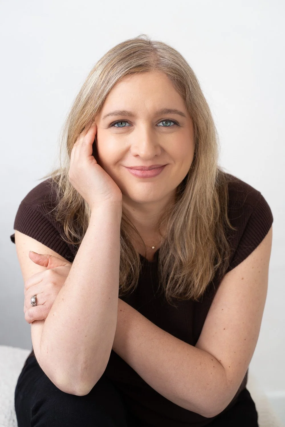 writer in Brooklyn studio