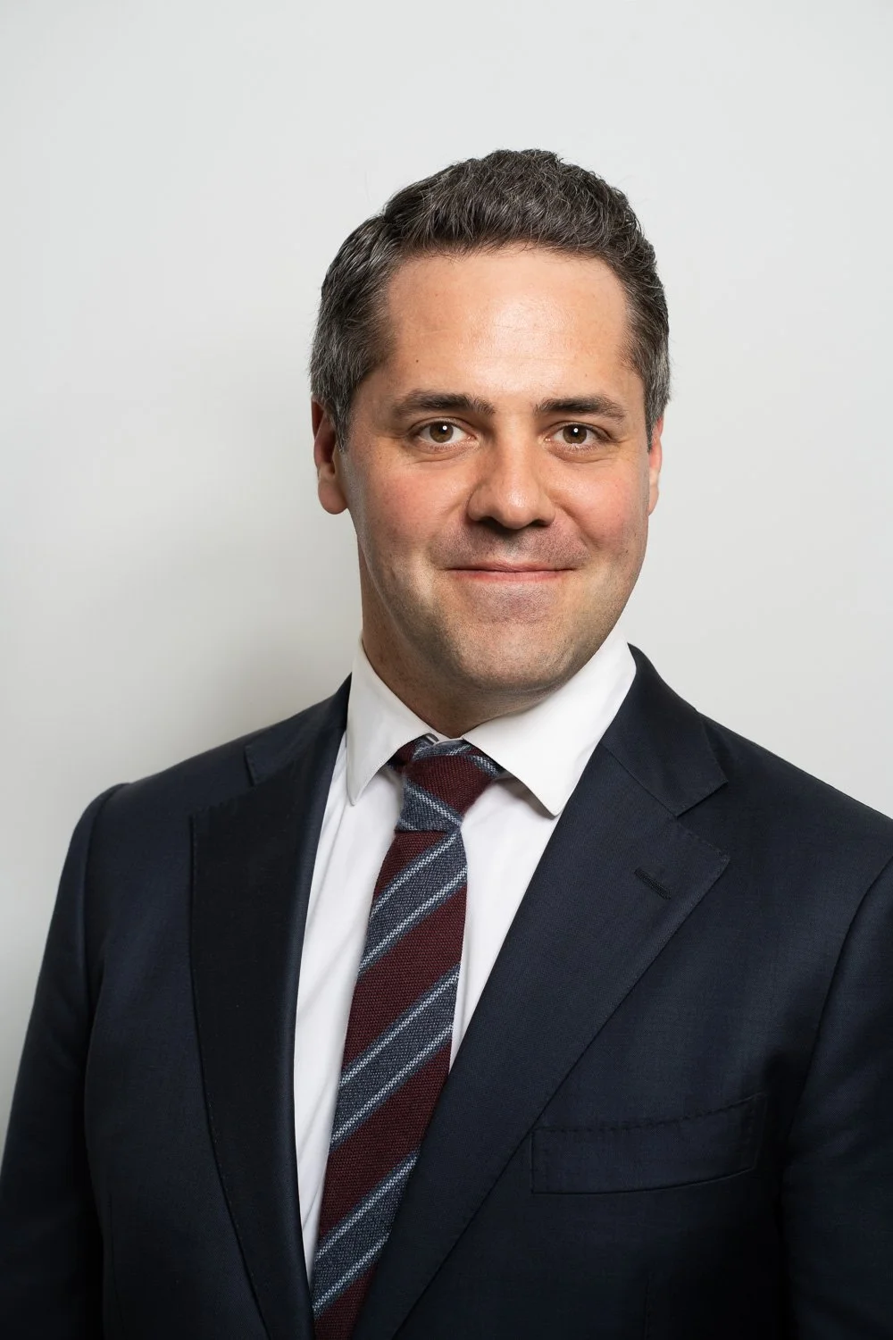 attorney headshot in queens office