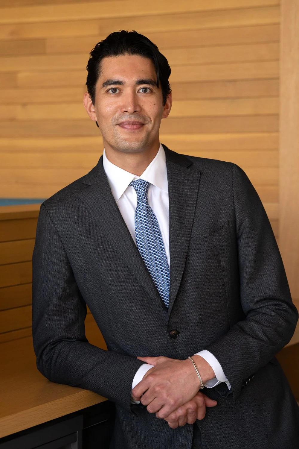 headshot of attorney in law firm offices manhattan