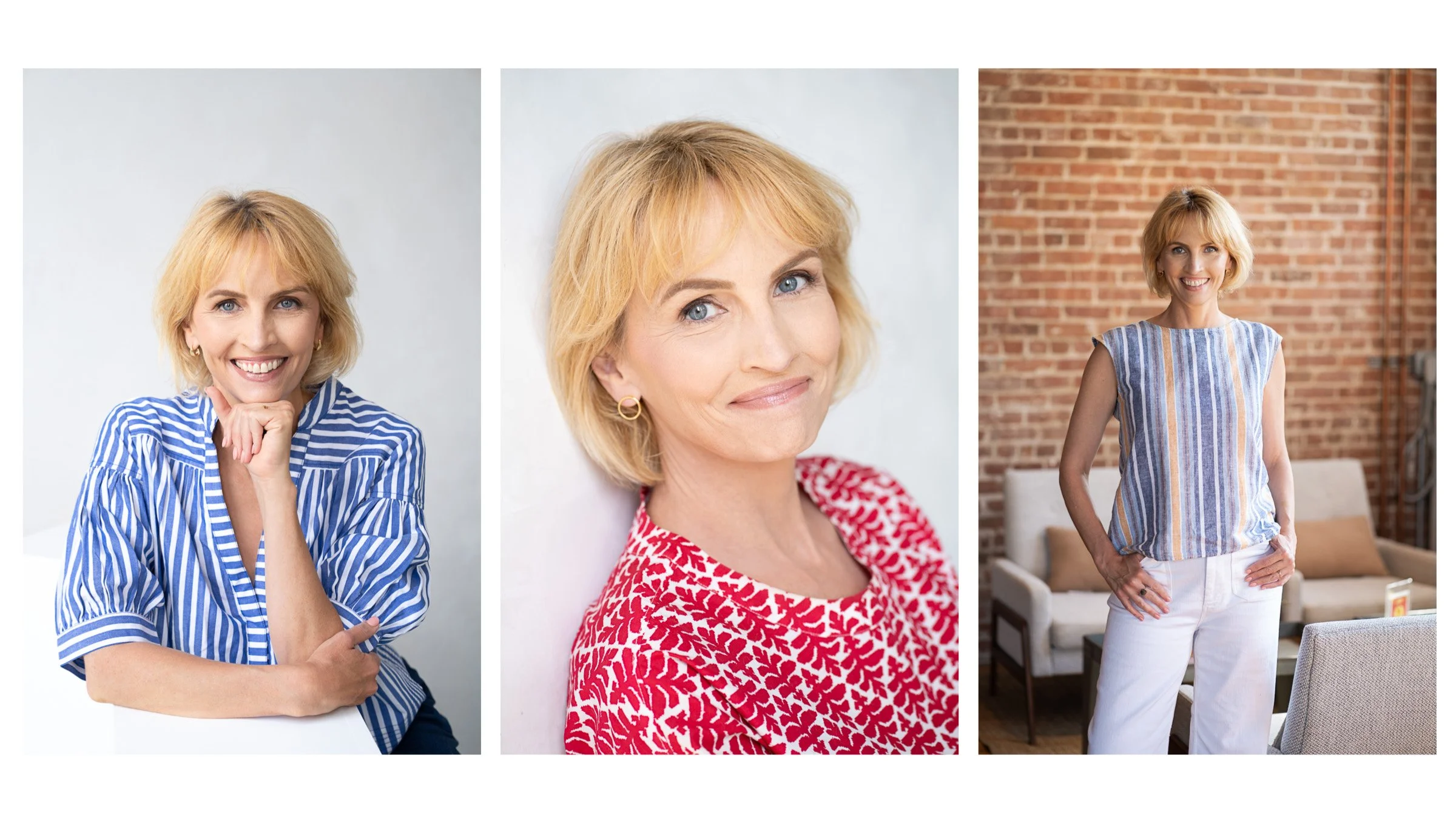Therapist headshot photos near me in Brooklyn studio