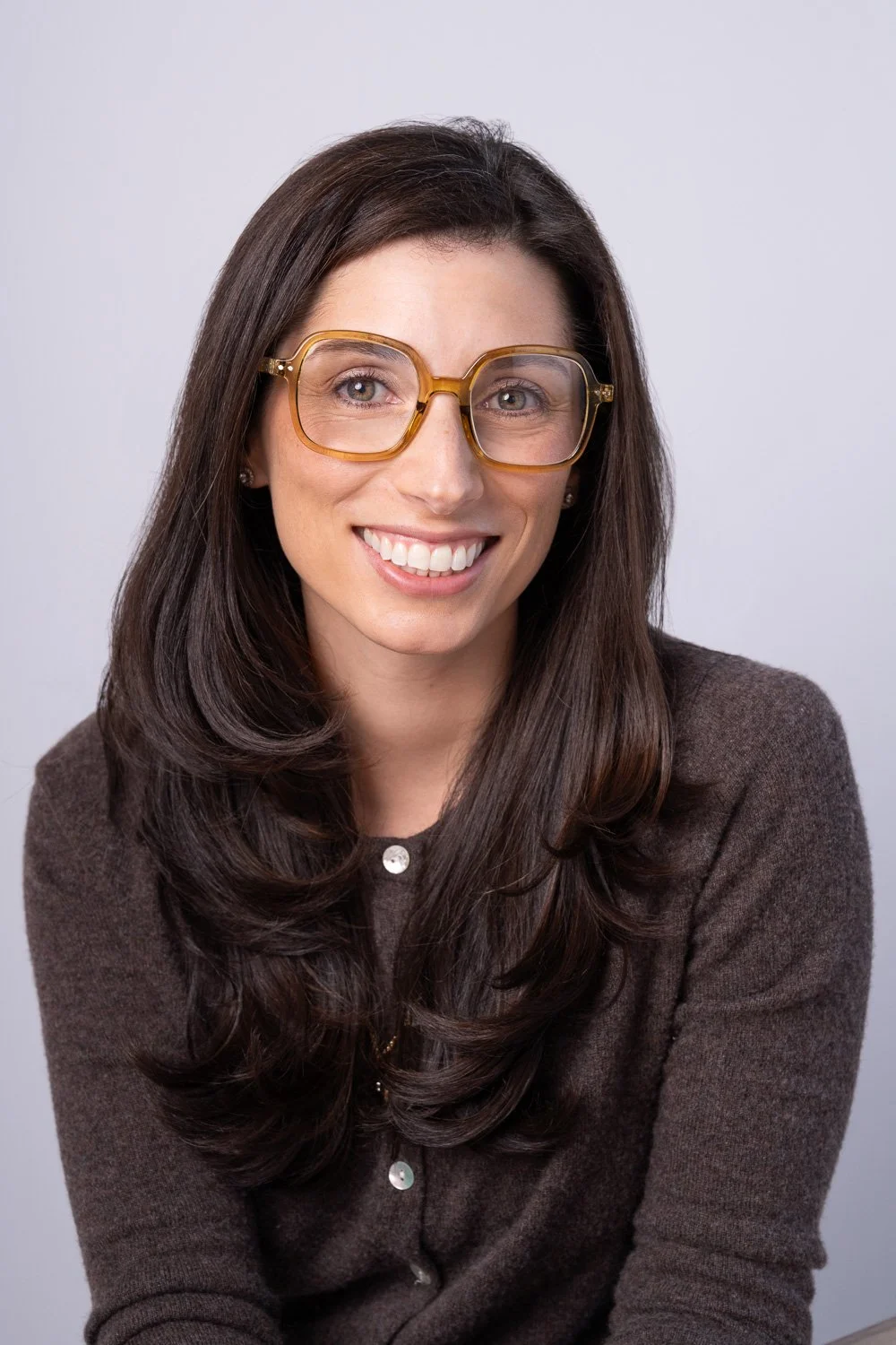 photo of consultant headshot in Brooklyn studio