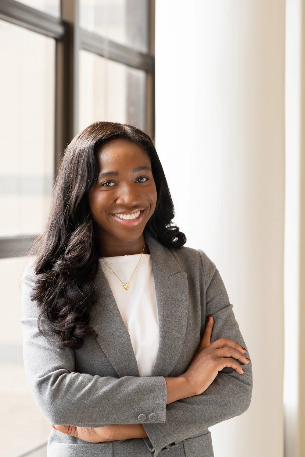 photo of black associate in manhattan law firm