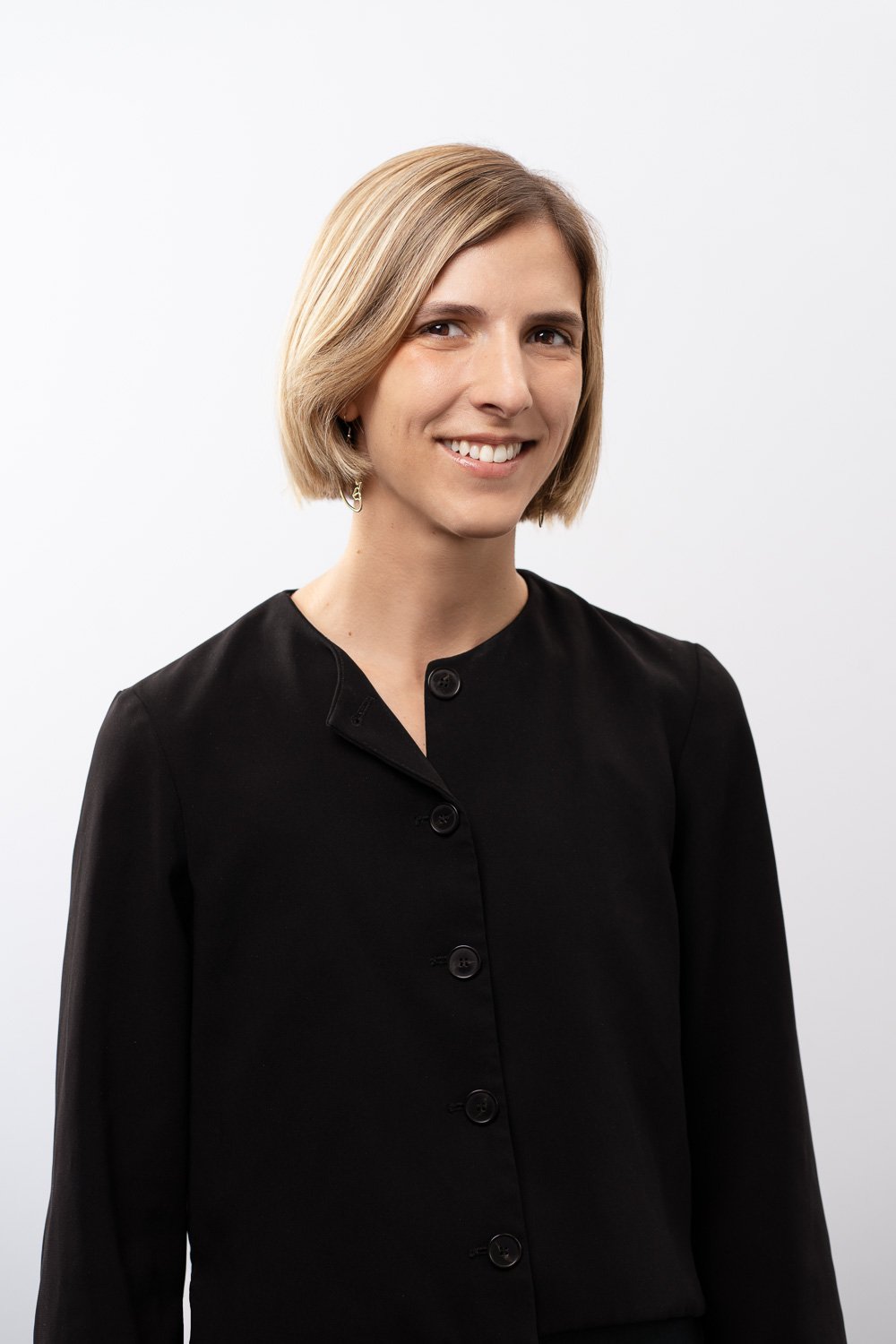 headshot of literary agent  at downtown manhattan office