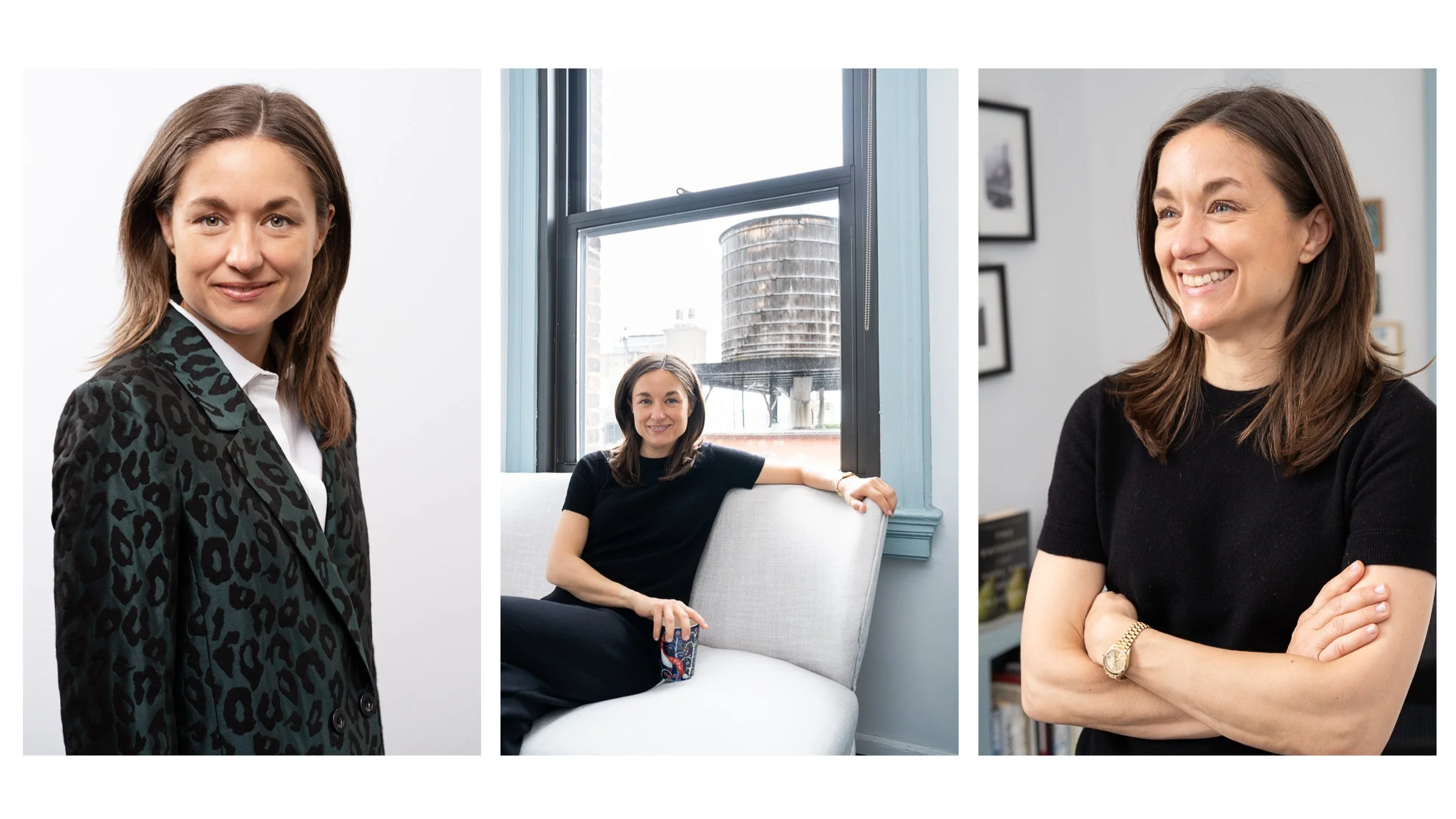 headshot of woman literary agent in manhattan office