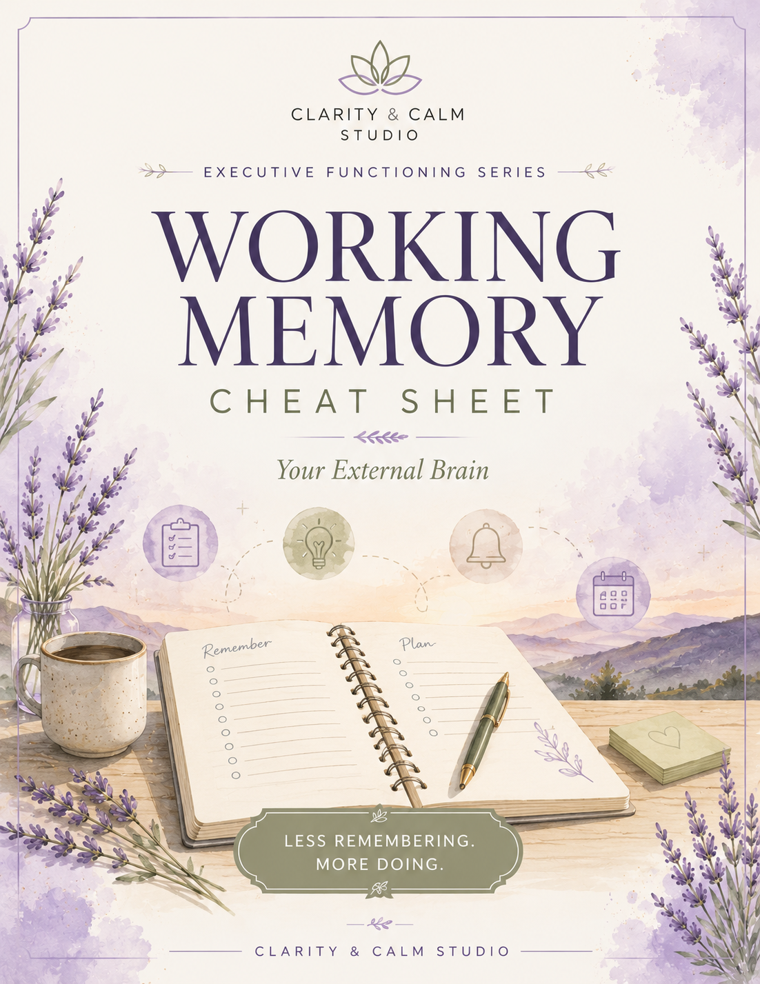 Working Memory Cheat Sheet