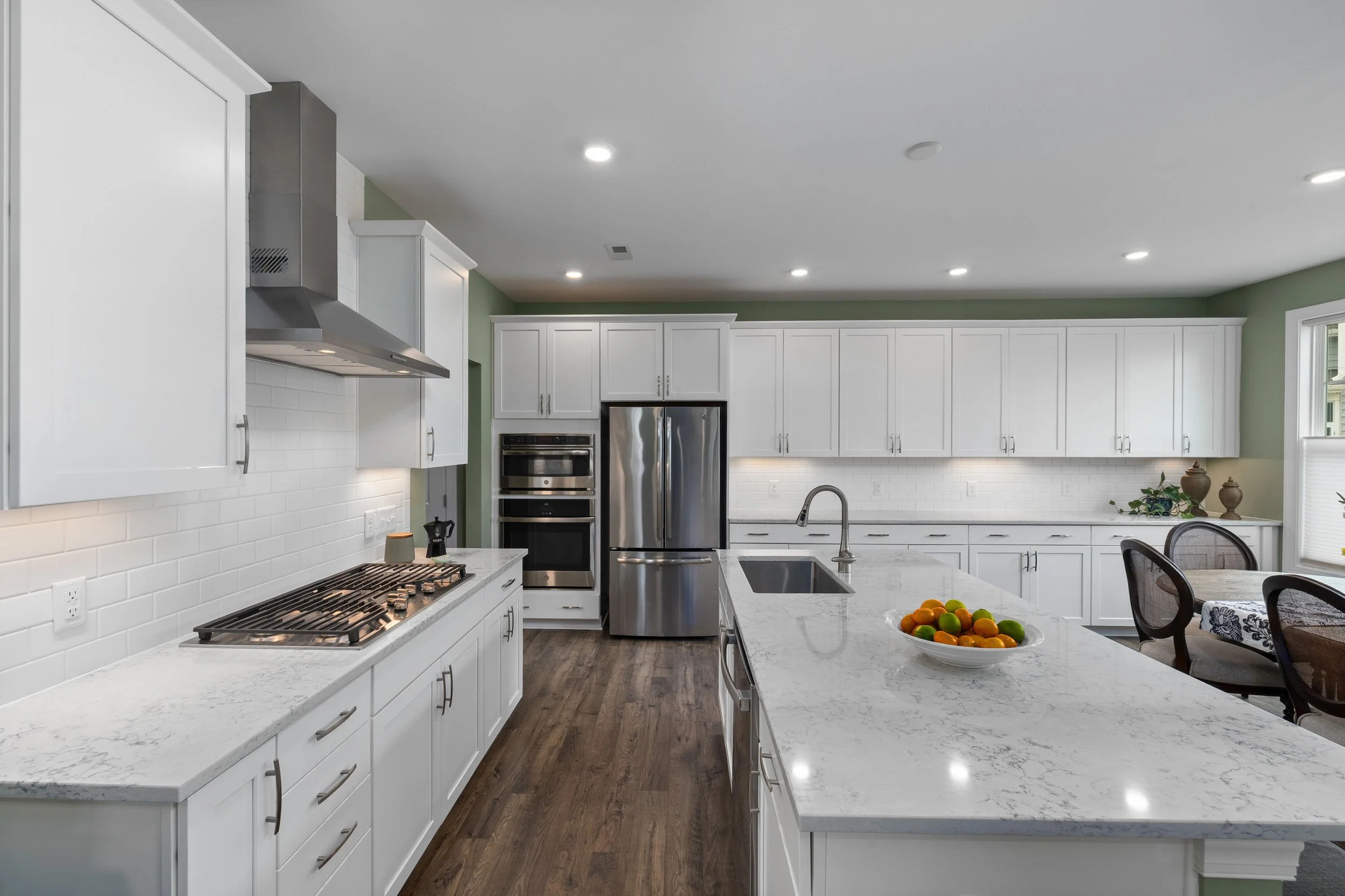 A clean bright kitchen following a professional cleaning service in Denver, CO.