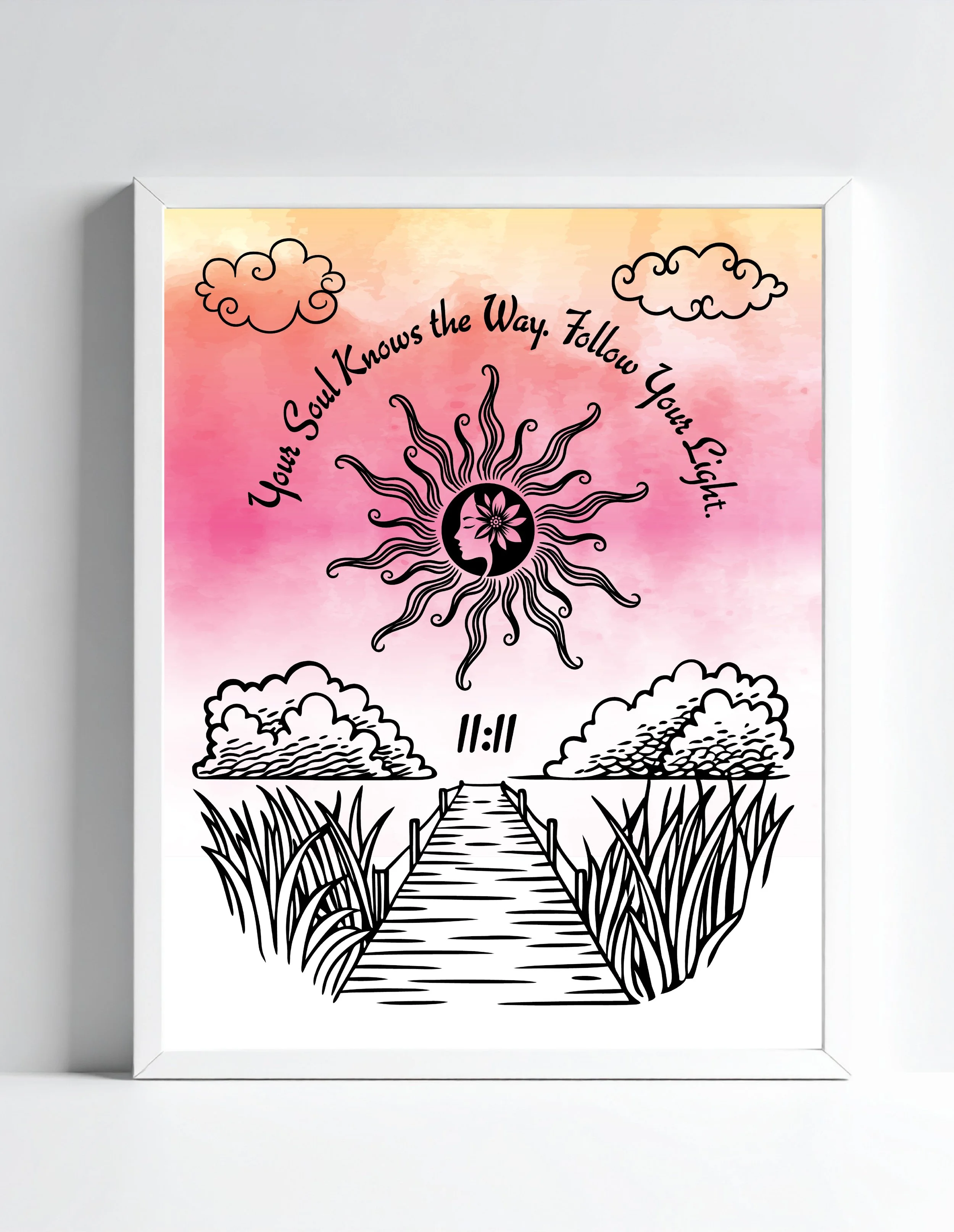 Follow Your Light - Printable Wall Art