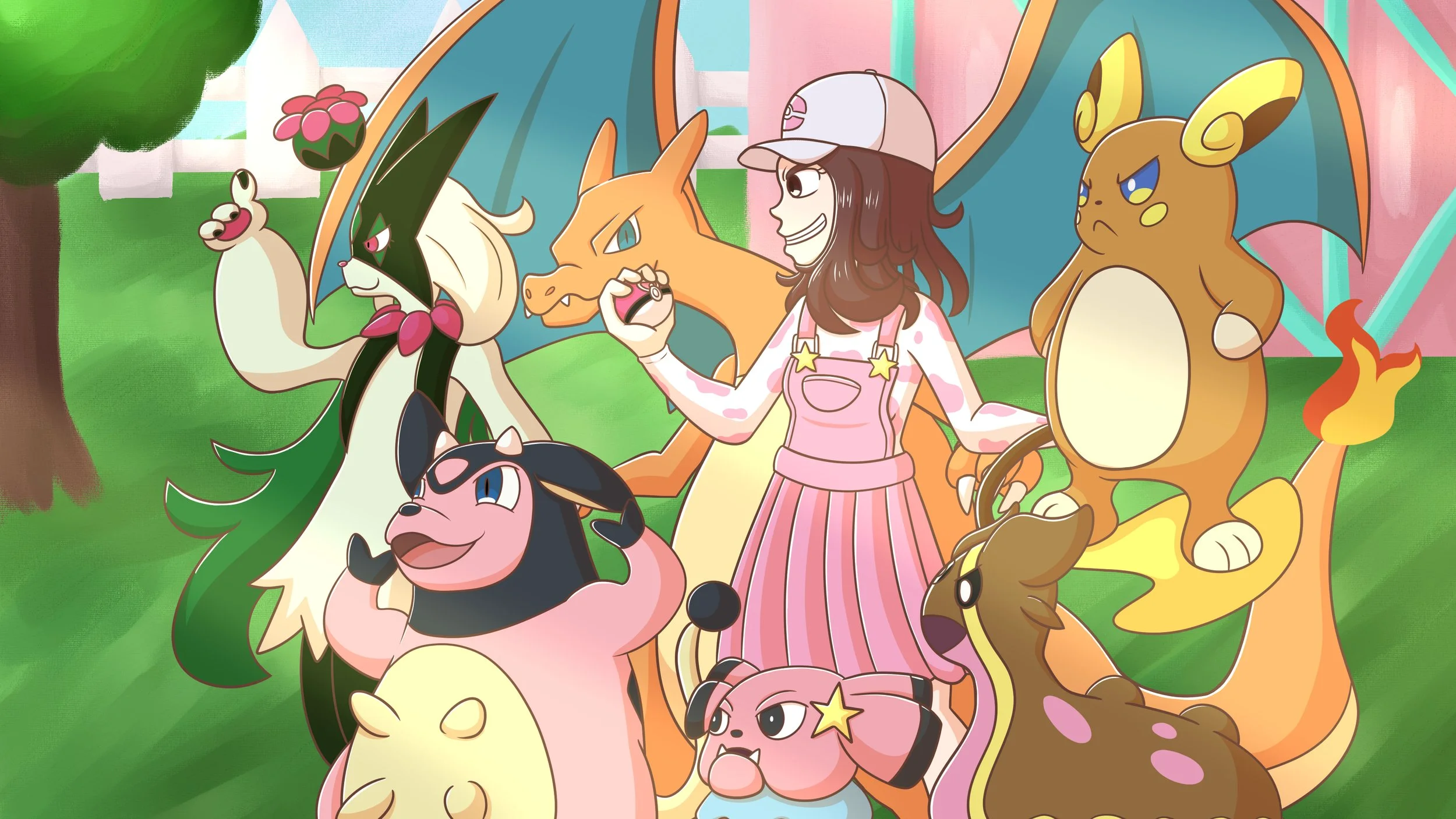 Cosmic Pokemon Team