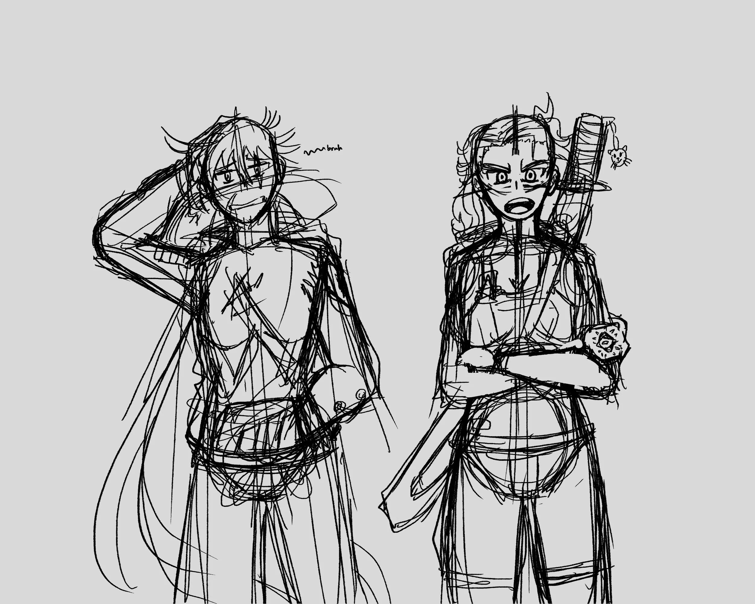 Joker and Cosmic Sketch