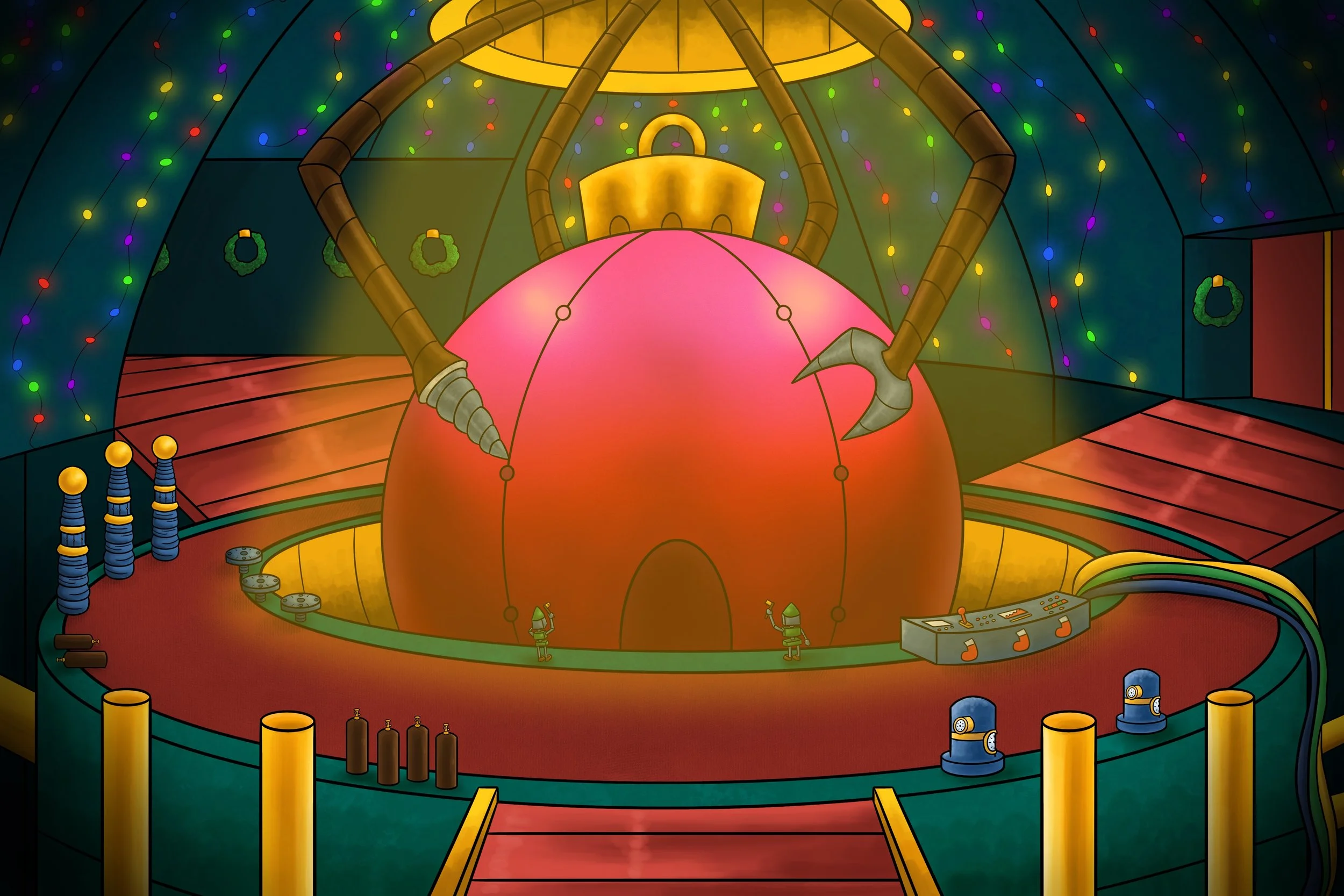 Santa's Spaceship Factory
