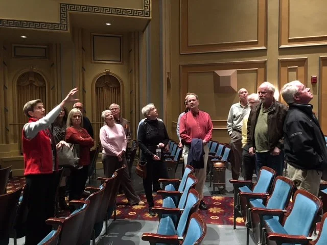 Touring the Carolina Theater.JPG