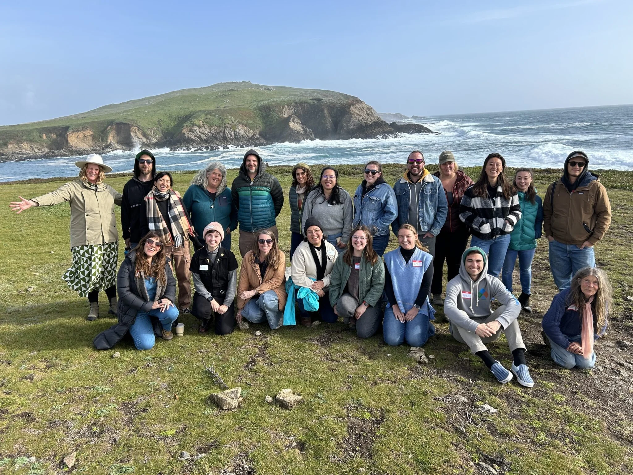 Group Photo at the Urchins in Science and Art Workshop!