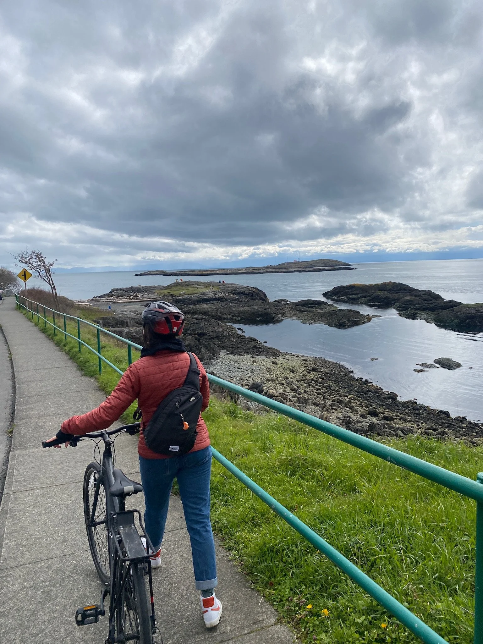 Biking in Victoria, B.C.