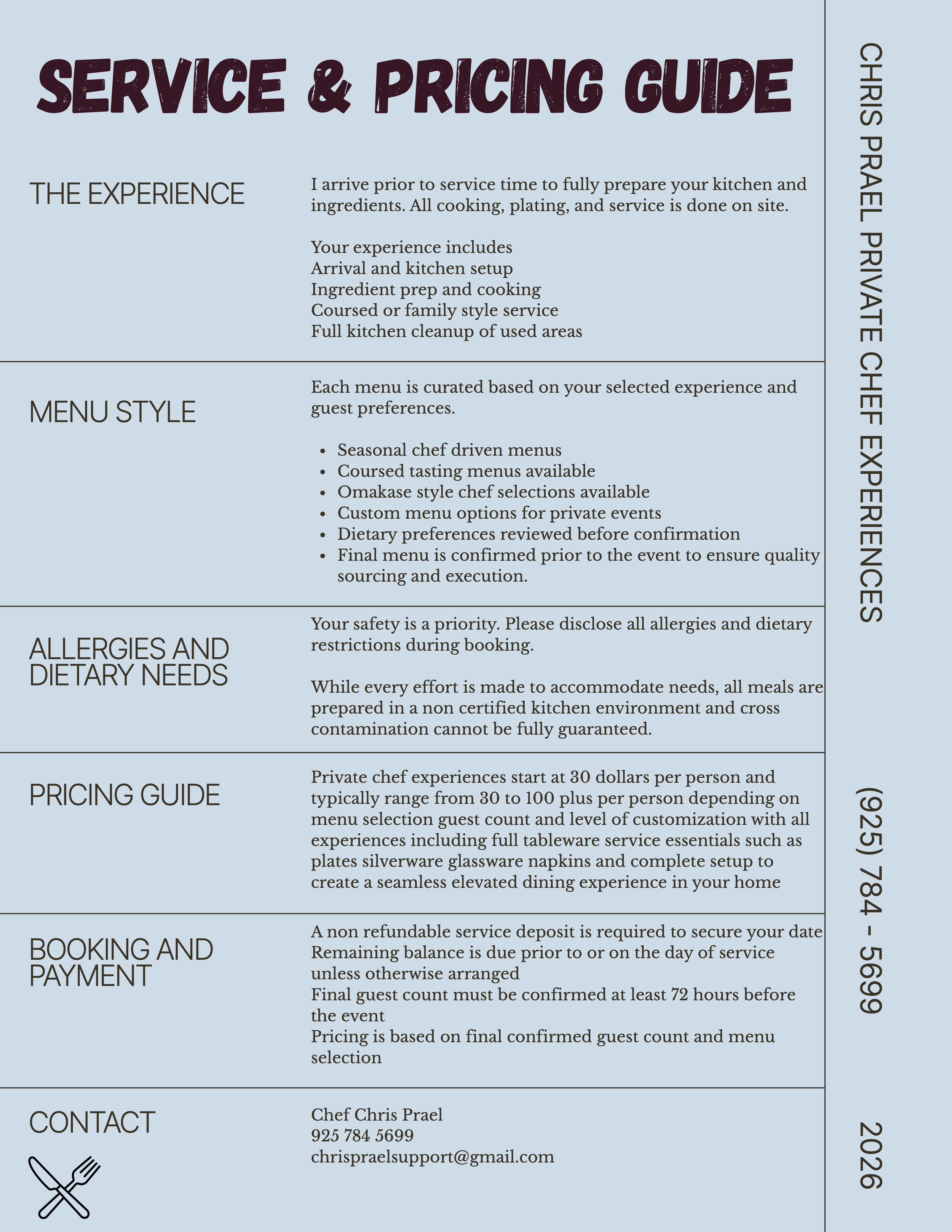Service Guide Template