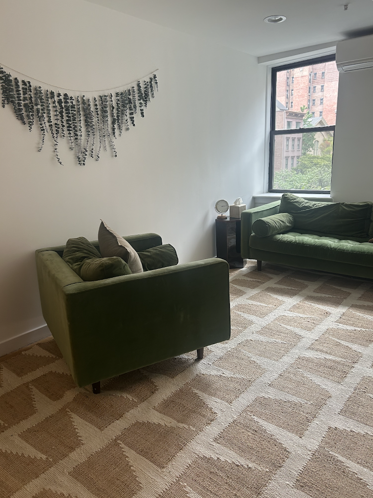Therapy office at 247 3rd Avenue, Suite 401, in Gramercy, Manhattan