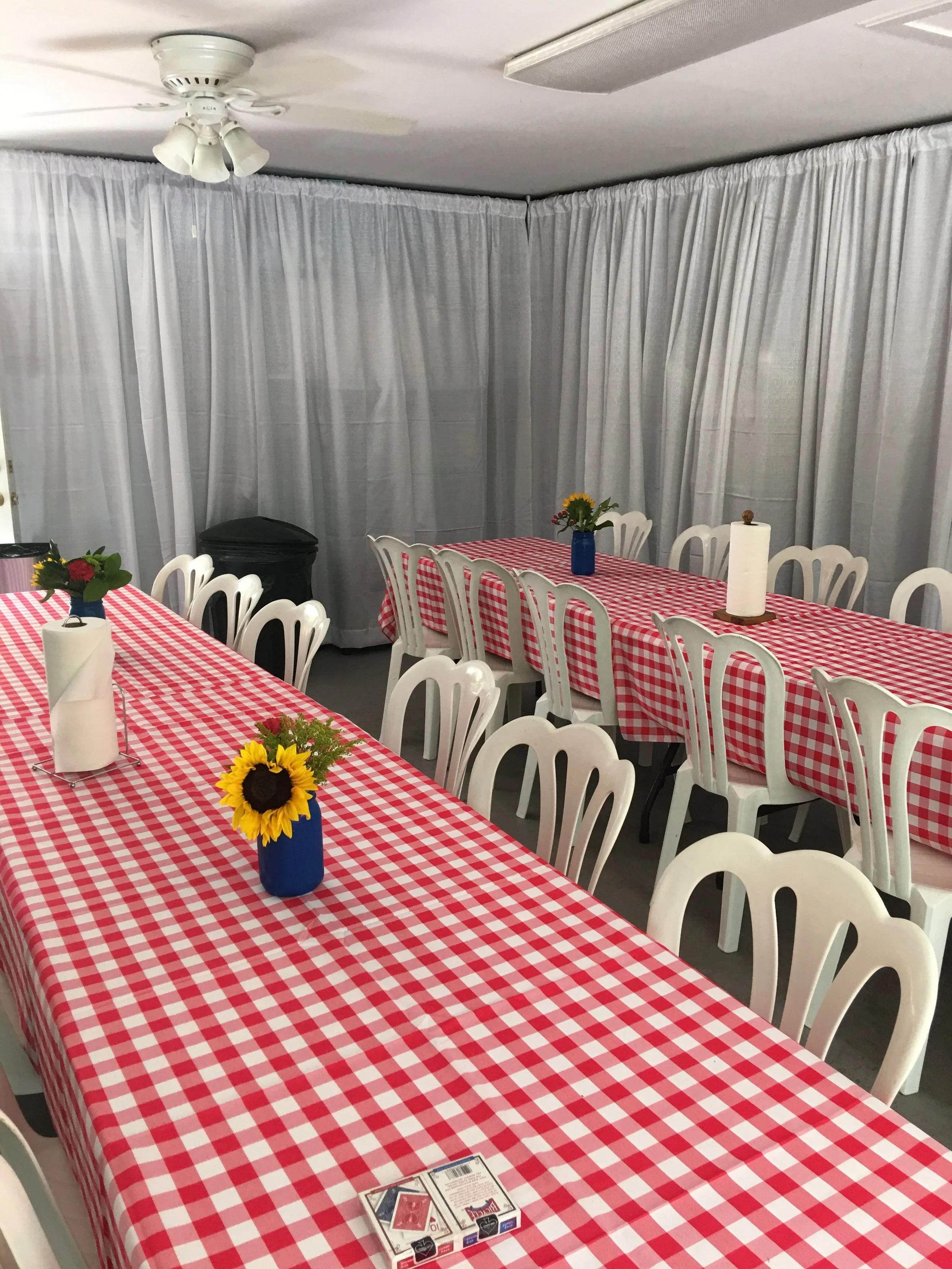 Garage Flip (Additional Cookout Area)