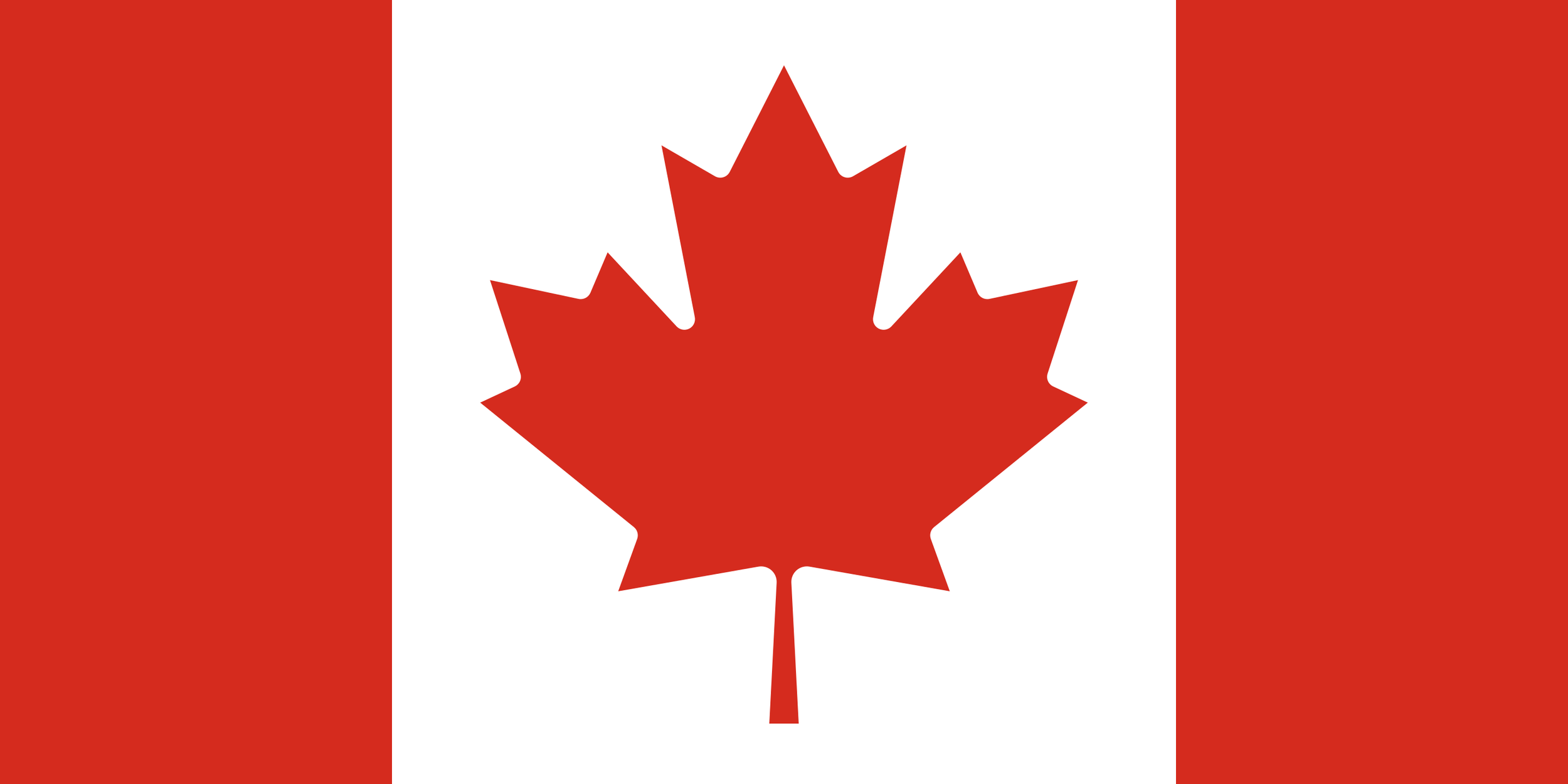 Canadian flag, representing Canada joining the Hague Convention for Apostille in 2023