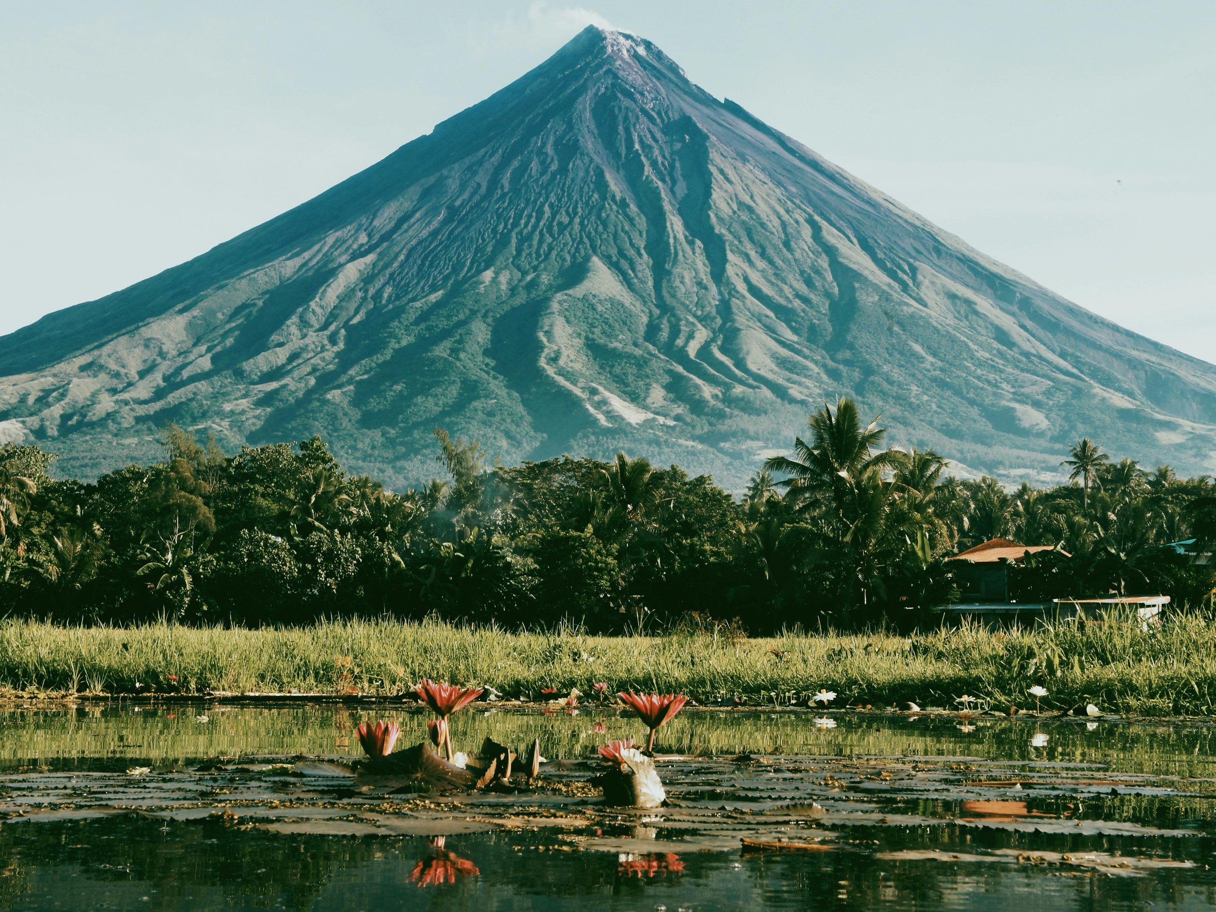 Volcano and lake in the Philippines, representing a Special Power of Attorney