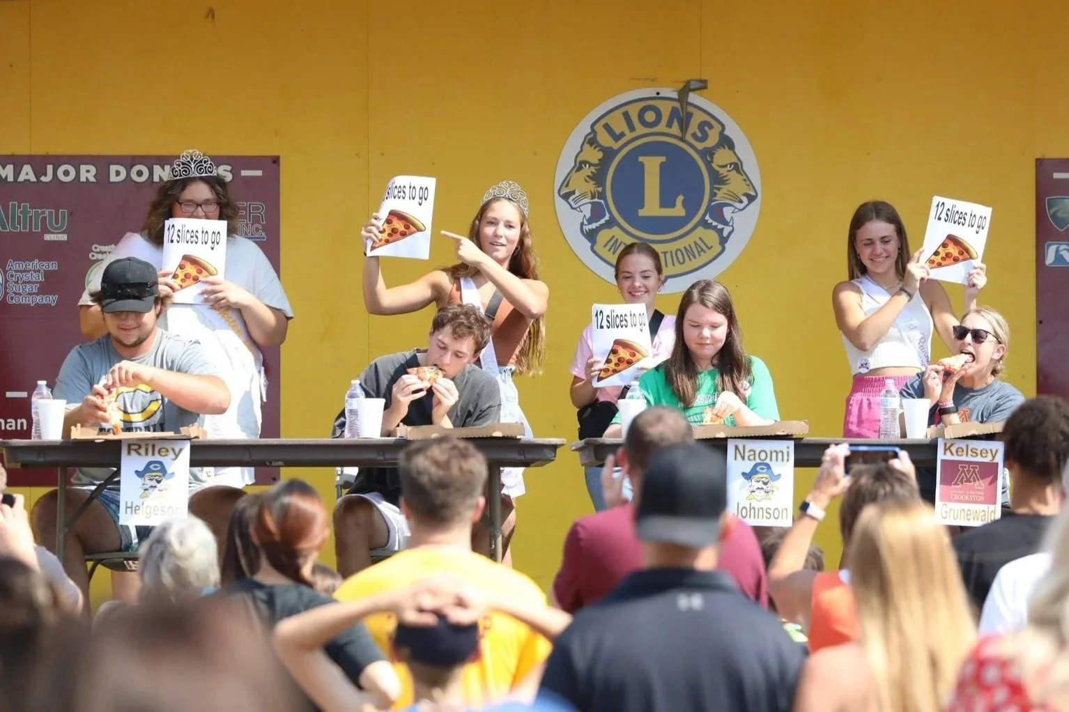 Happy Joe's Pizza Eating Contest