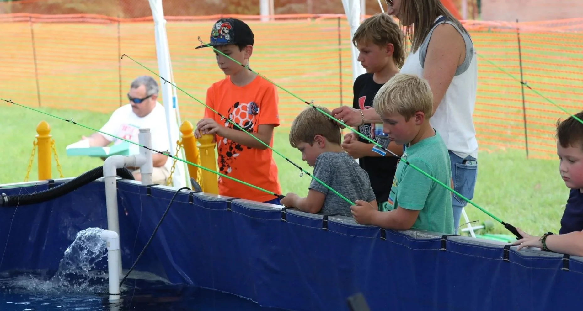Trout Pond, Minnow Races, and Archery