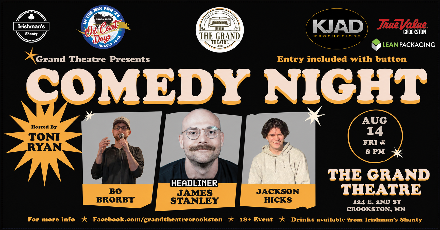 Comedy Night at the Grand 