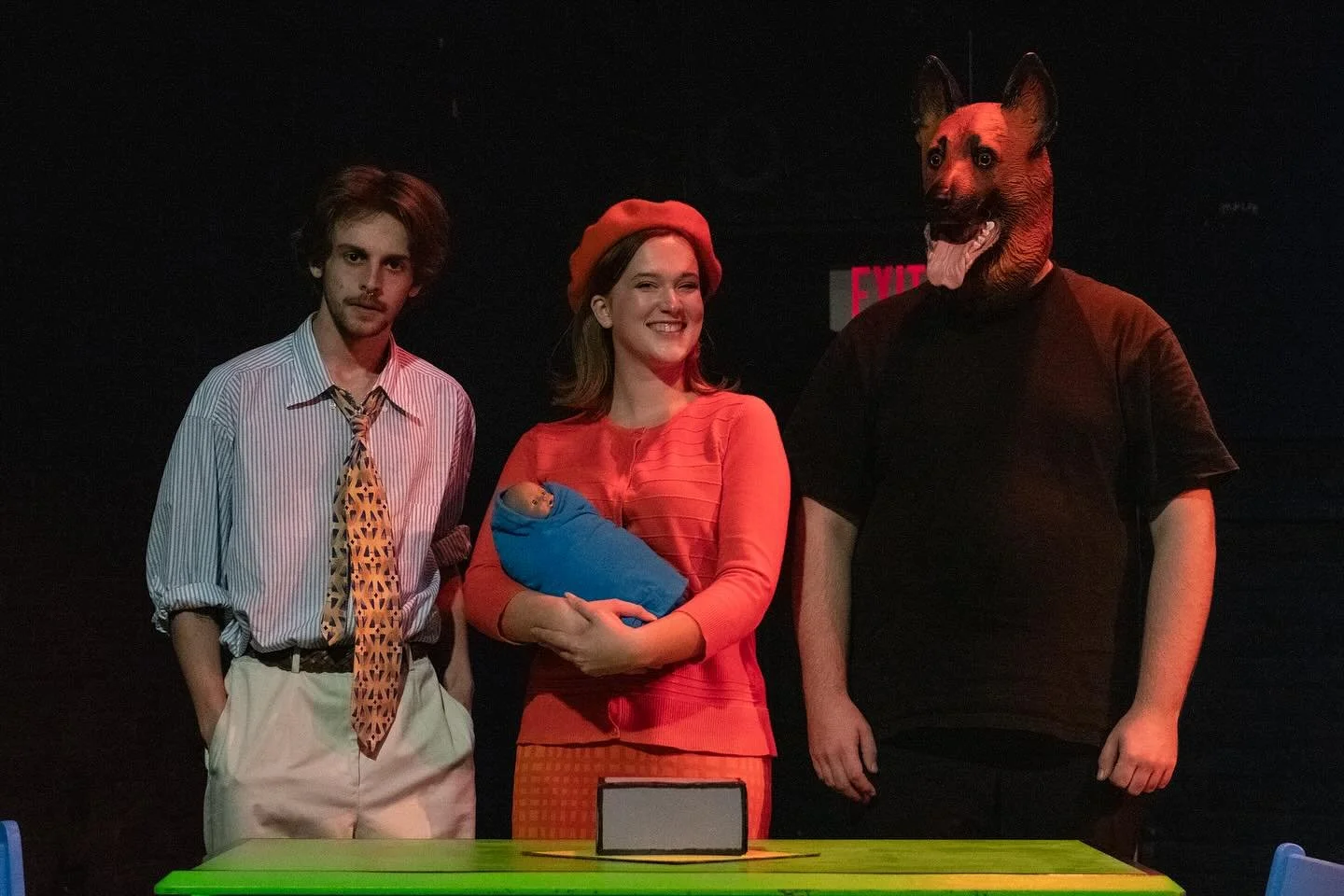 TRENDKILL 

An original stage play, written and directed by Niko Wilkins 

Trendkill is an absurdist dark comedy that follows Charlie as he copes with the birth of his unplanned child in a surreal and dystopian America. 

The show ran from Oct 3rd-5t