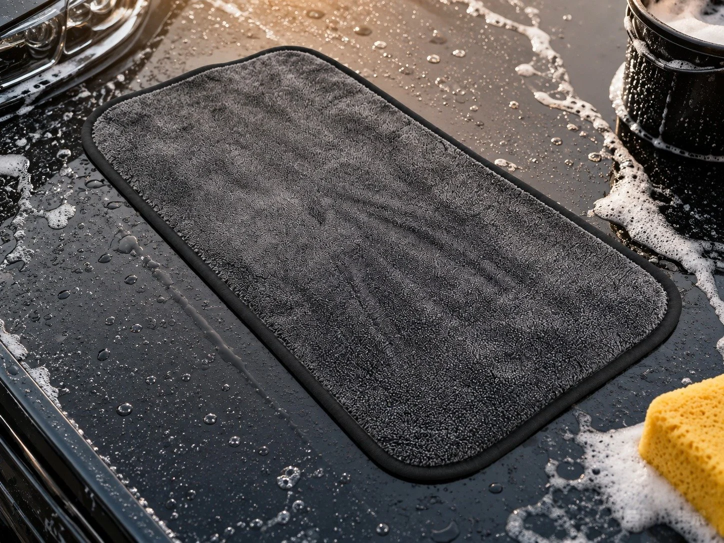 Pano Para lavagem de carro 
Composição: 88% Poliéster 12% Nylon 
Dimensões:30*60CM/550GSM
código de produto: 25C105012
