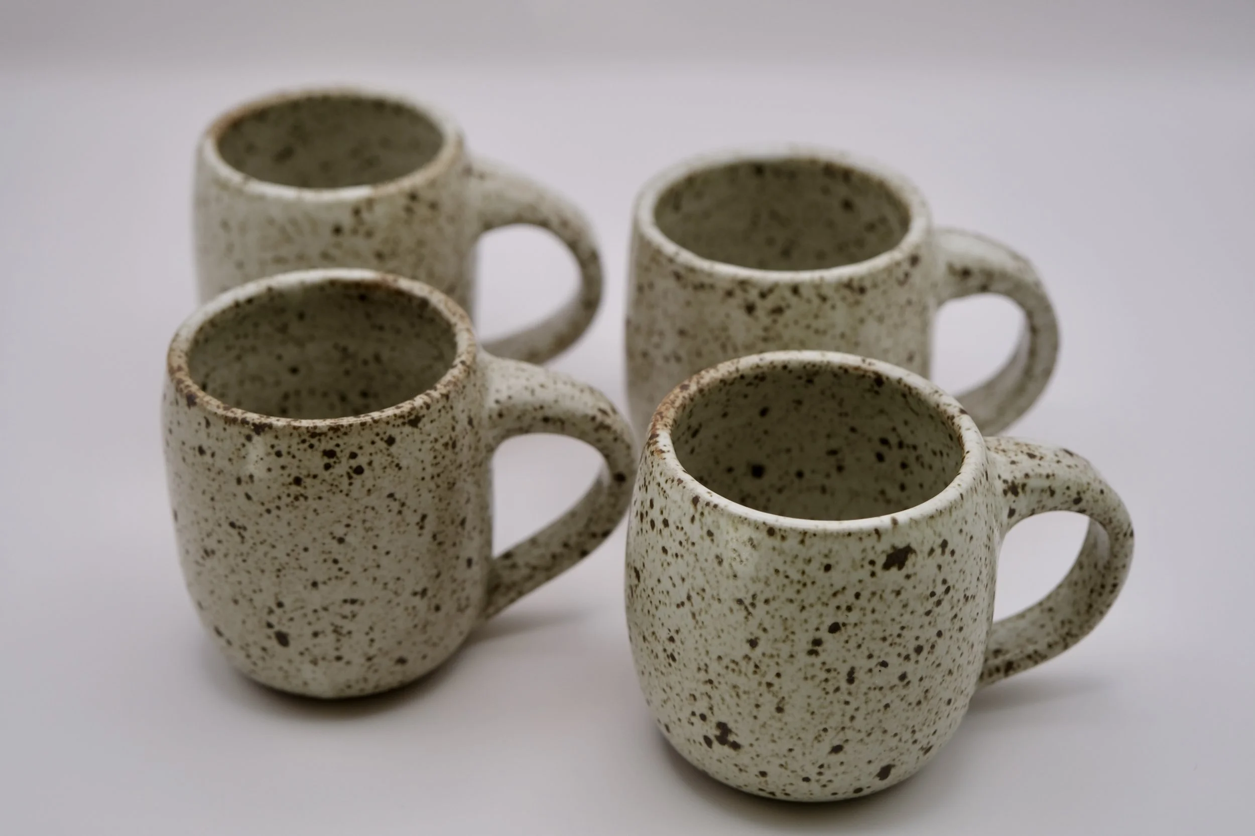 Little White Diner Mugs