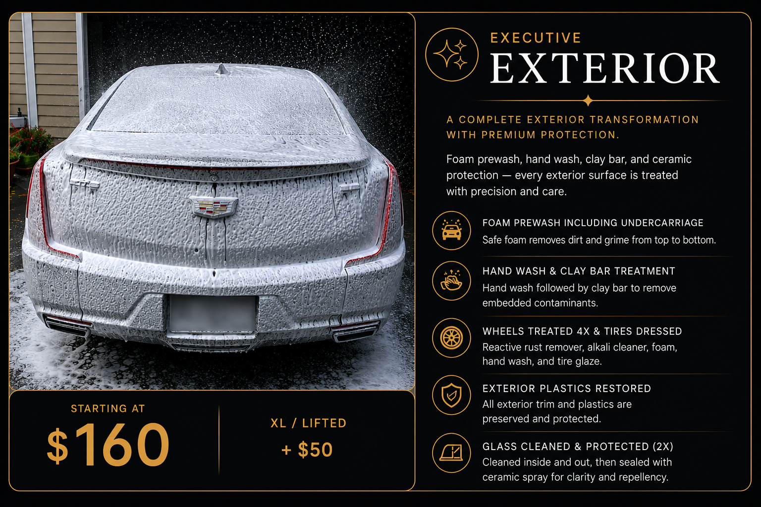 Premium Exterior Detail Service