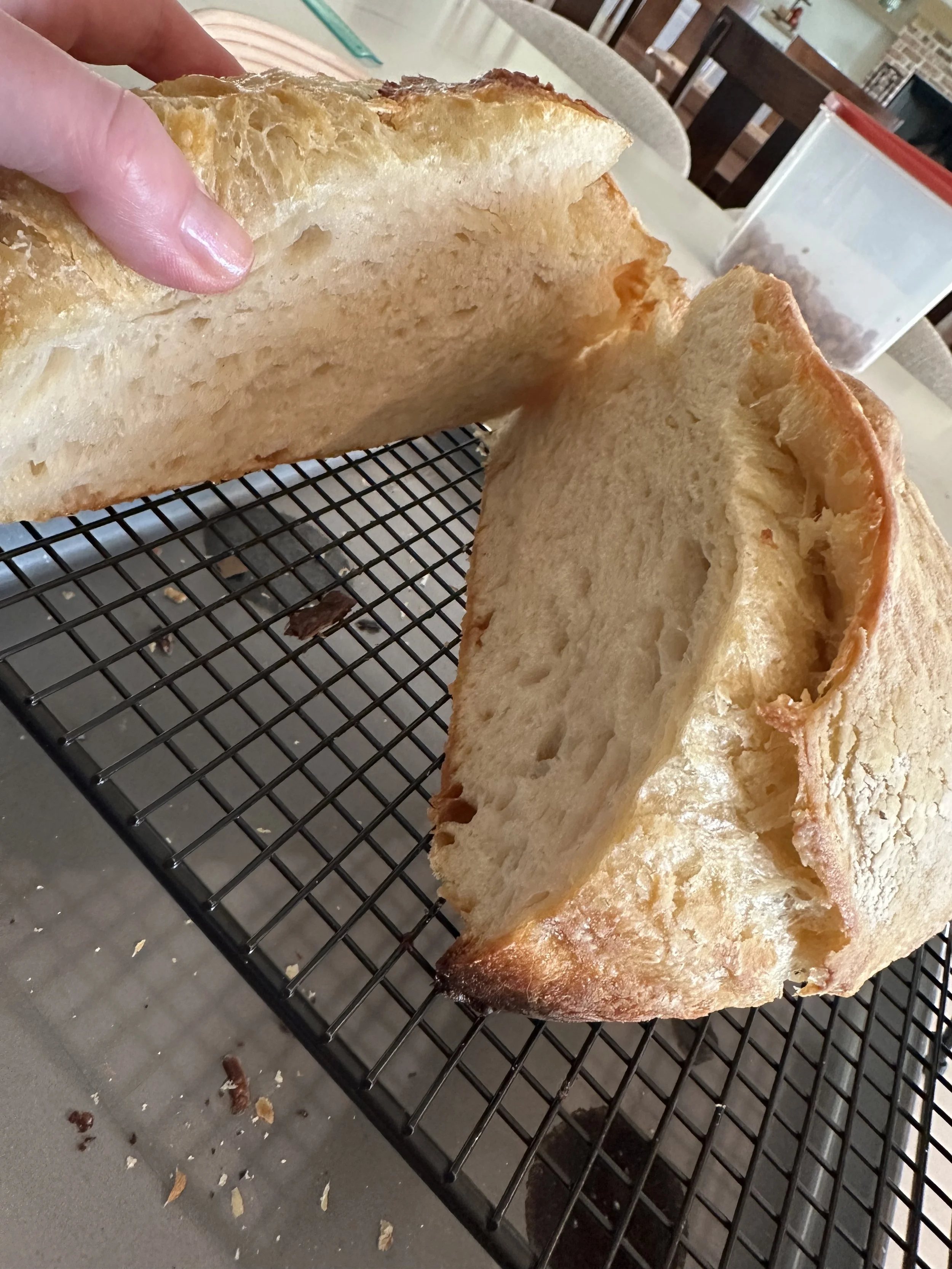 Asiago Sourdough Loaf