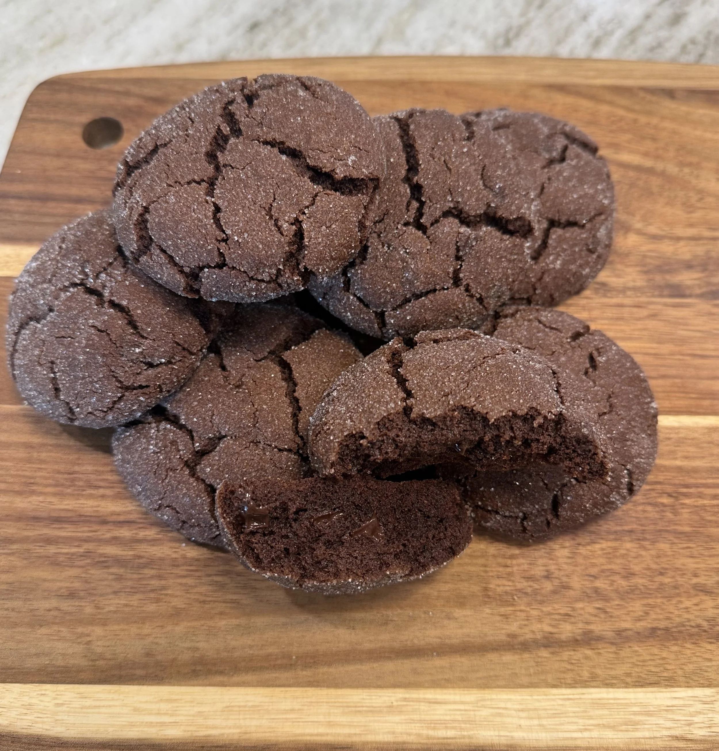 Dark Chocolate Sugar Cookie