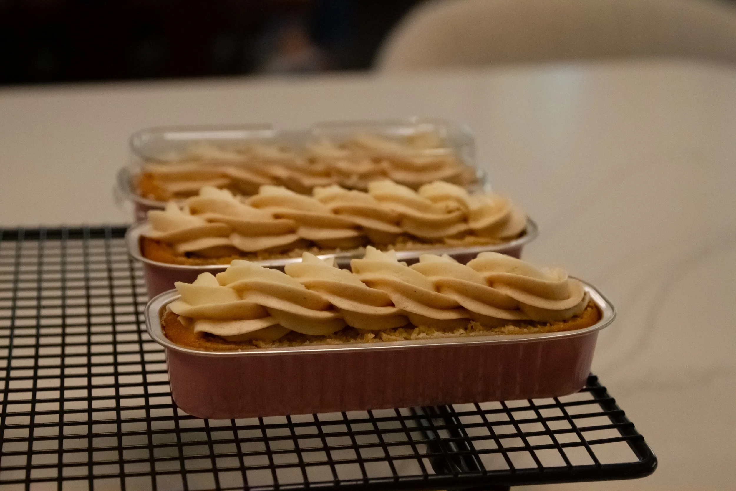 Mini Snickerdoodle Cake Loaves (Set of 4)