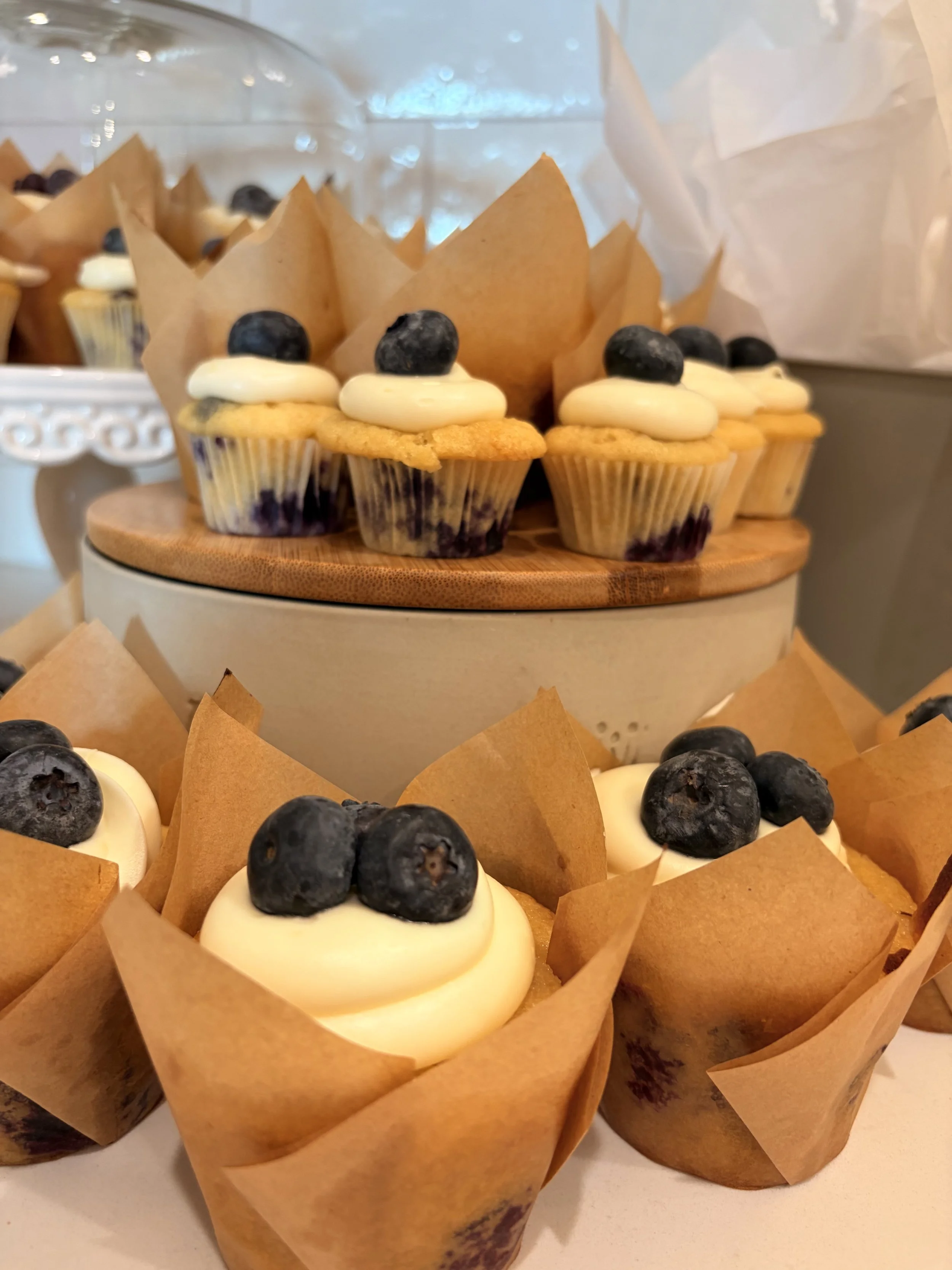 Lemon Blueberry Cupcakes