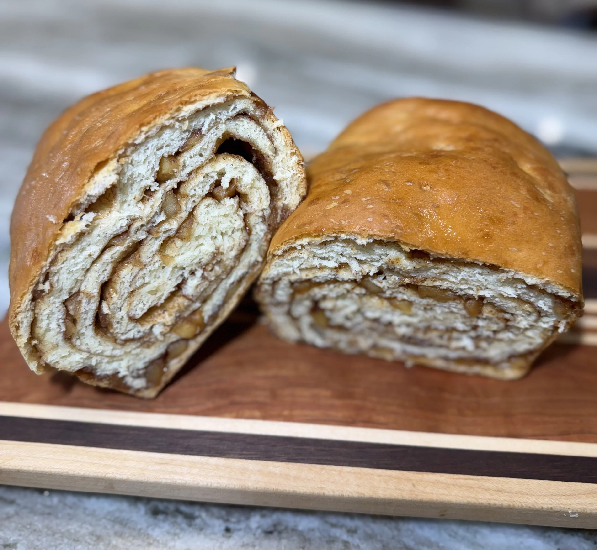 Apple Cinnamon Roll Loaf