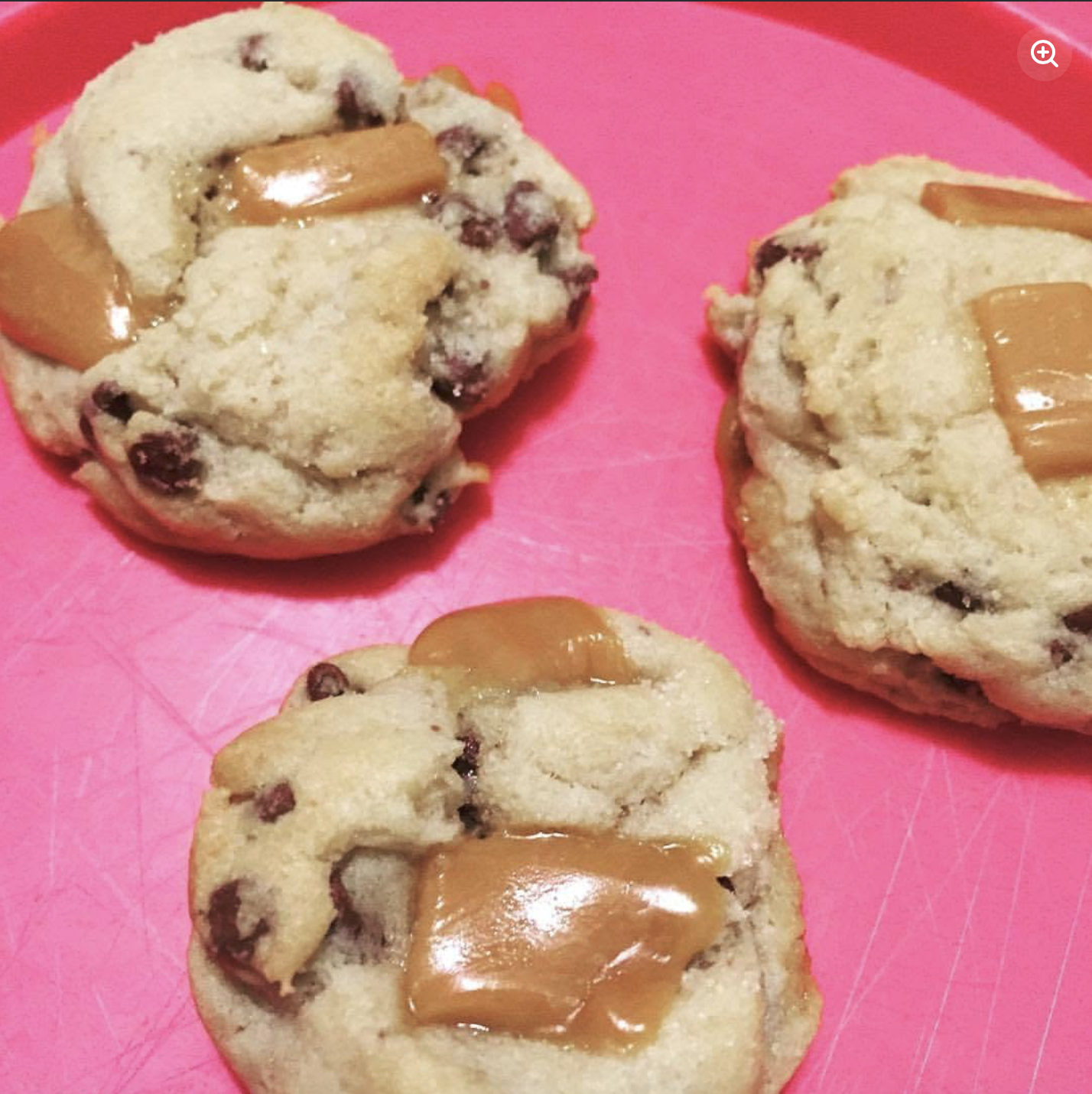 Salted Caramel Chocolate Chip Cookie
