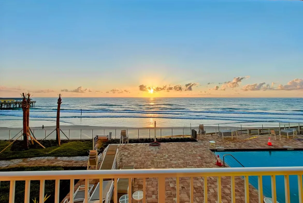 Balcony Sunset