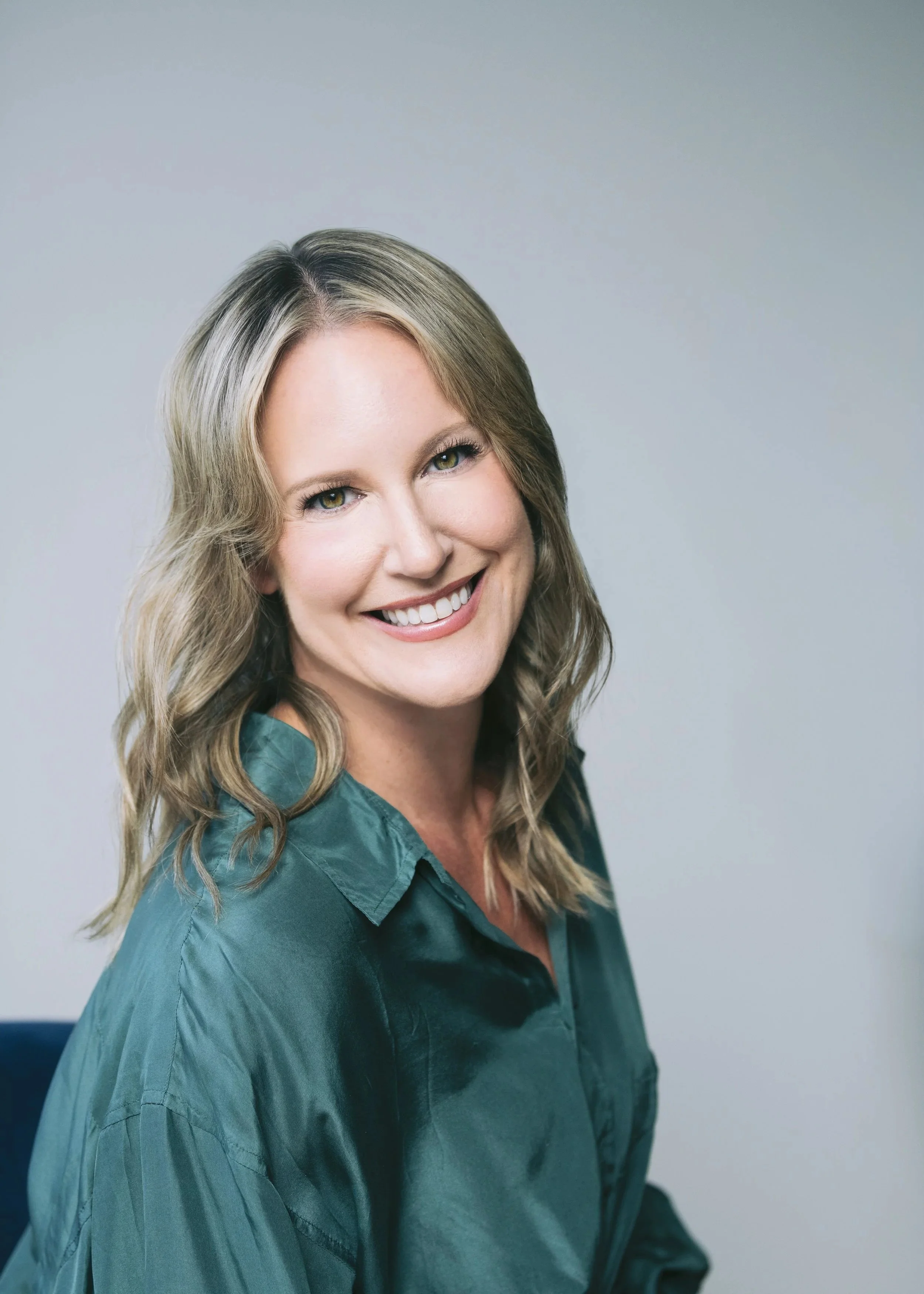 Julie Hicks, brand strategist, website designer, and founder of CrescentHare Creative.