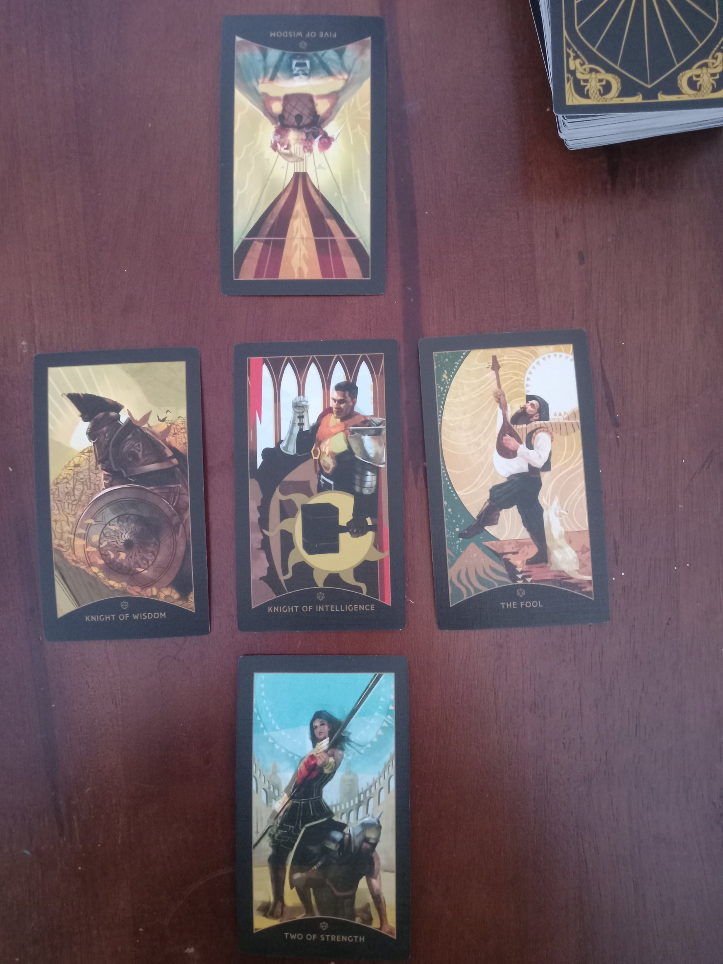 Five Card Email Reading
