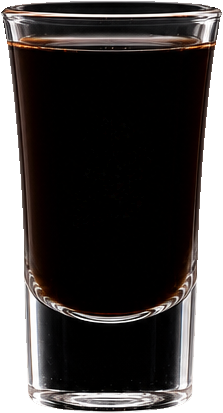 A clear glass filled with black coffee.The Easy Inn Kansas Citys best kept secret underground dive bar serving great bar food with a staff that makes this place unforgettable