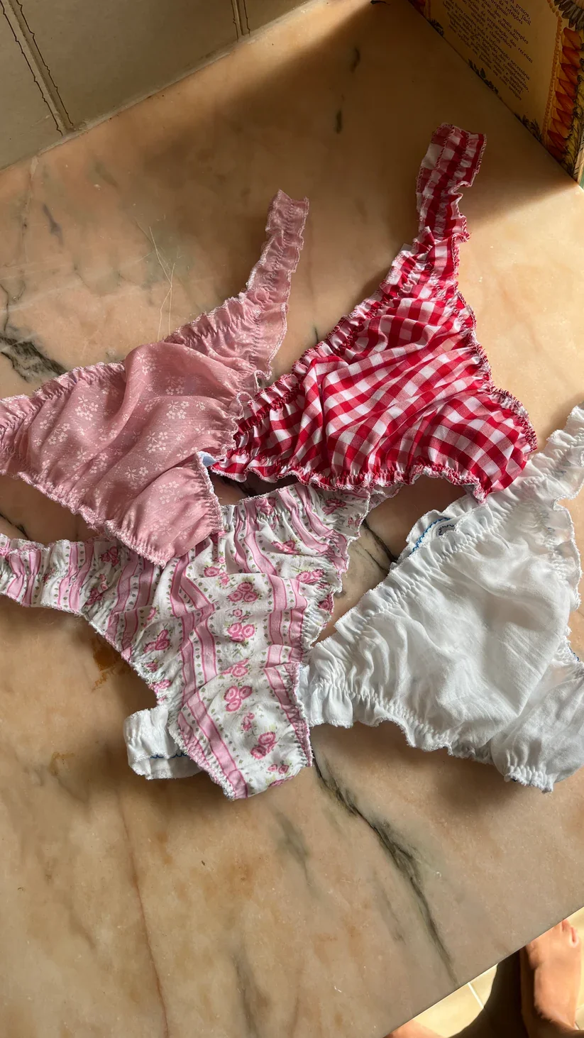 Mia Slinky Thong Spring Romance