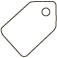 Estate cleanout icon representing support for sorting, organizing, reselling, and donating items during home and family transitions.