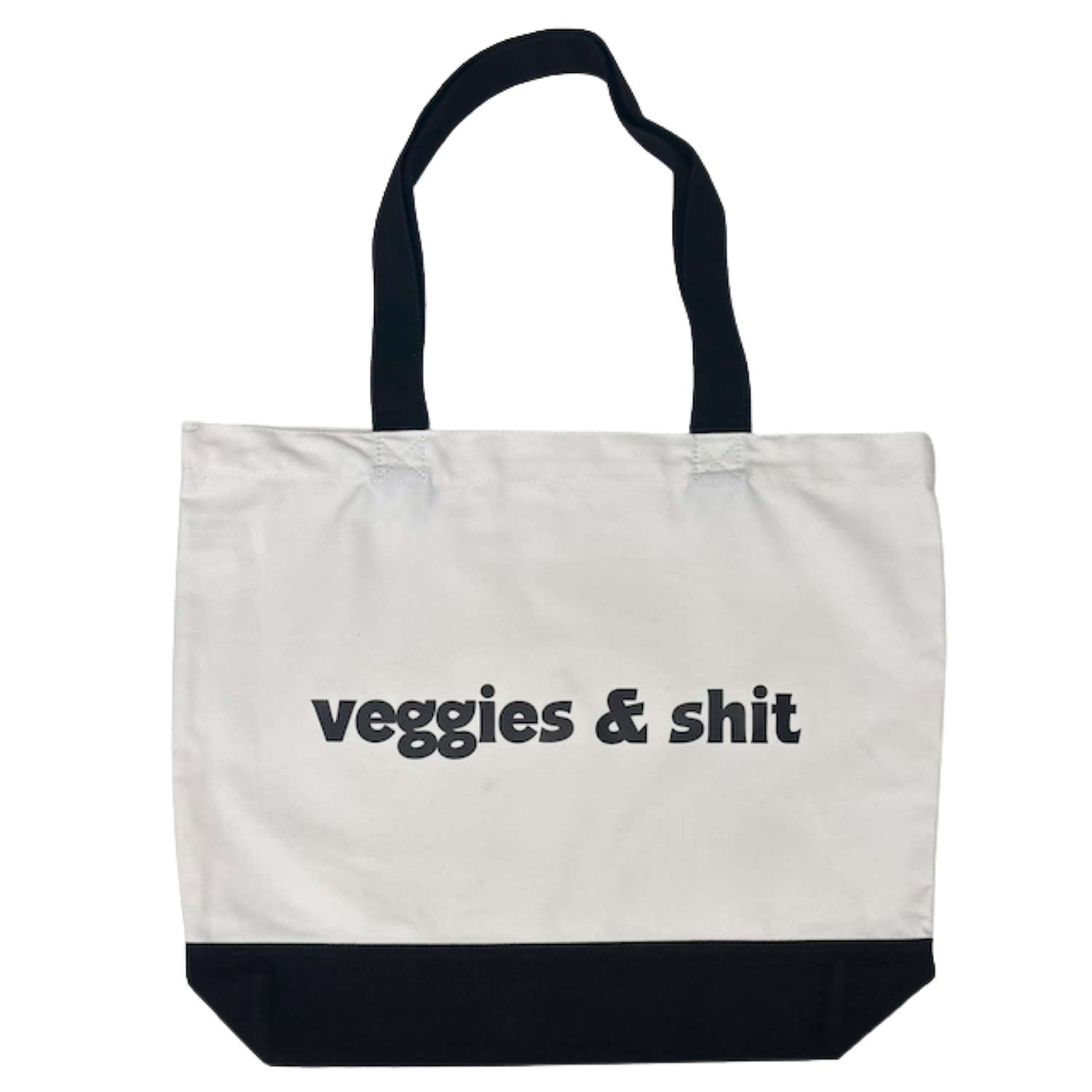 Veggies & Shit Farmers' Market Tote