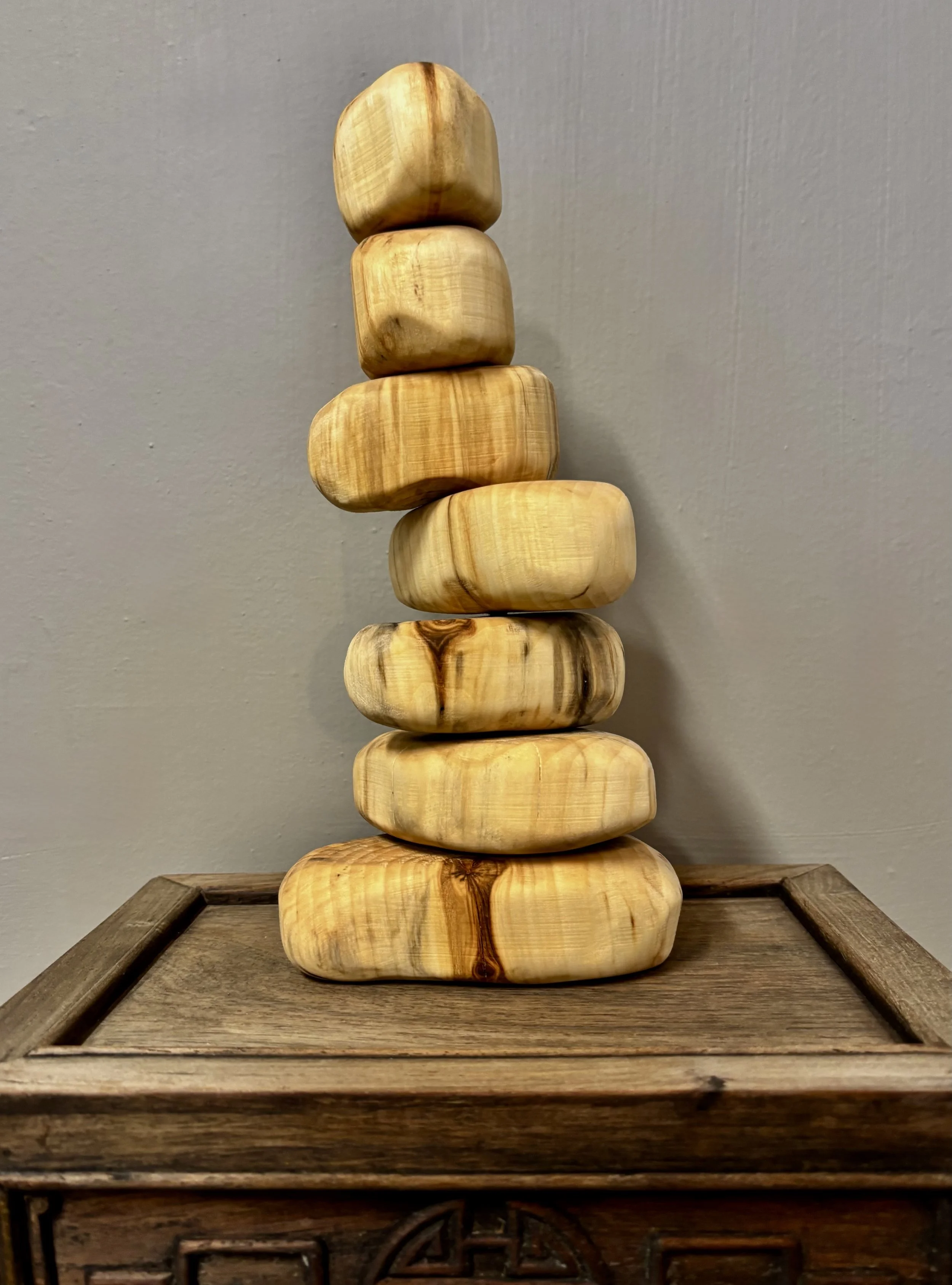 Birch Sculpture.  SOLD