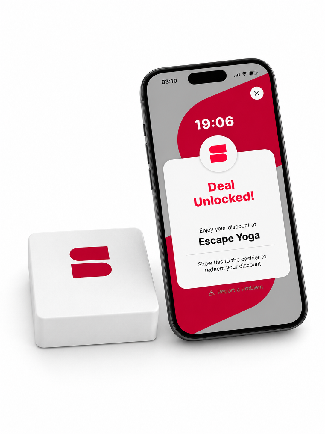 Stavi is an app that provides local student discounts for Swansea students. The pod can also be scanned in store to redeem the discount.